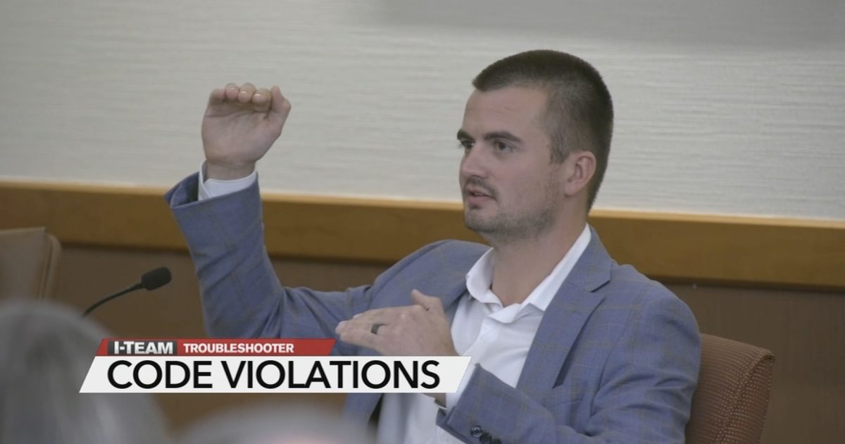Cody Johnston, PE, MBA testifying as a structural expert witness, featured in ABC-11's Troubleshooter report on code violations
